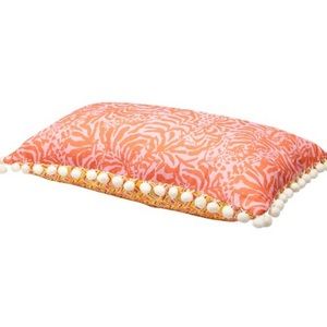 Lilly Pulitzer for Target pink orange pillow NWT in plastic